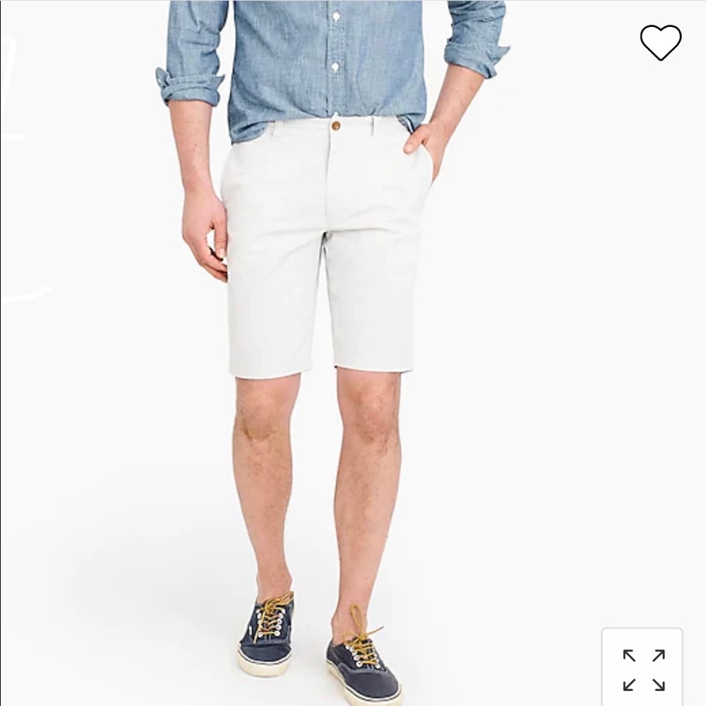 J.Crew 10.5" stretch chino short